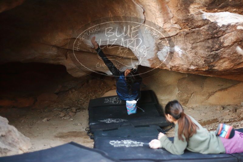 Bouldering in Hueco Tanks on 11/23/2019 with Blue Lizard Climbing and Yoga

Filename: SRM_20191123_1720260.jpg
Aperture: f/1.8
Shutter Speed: 1/200
Body: Canon EOS-1D Mark II
Lens: Canon EF 50mm f/1.8 II