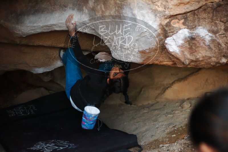 Bouldering in Hueco Tanks on 11/23/2019 with Blue Lizard Climbing and Yoga

Filename: SRM_20191123_1727240.jpg
Aperture: f/1.8
Shutter Speed: 1/250
Body: Canon EOS-1D Mark II
Lens: Canon EF 50mm f/1.8 II