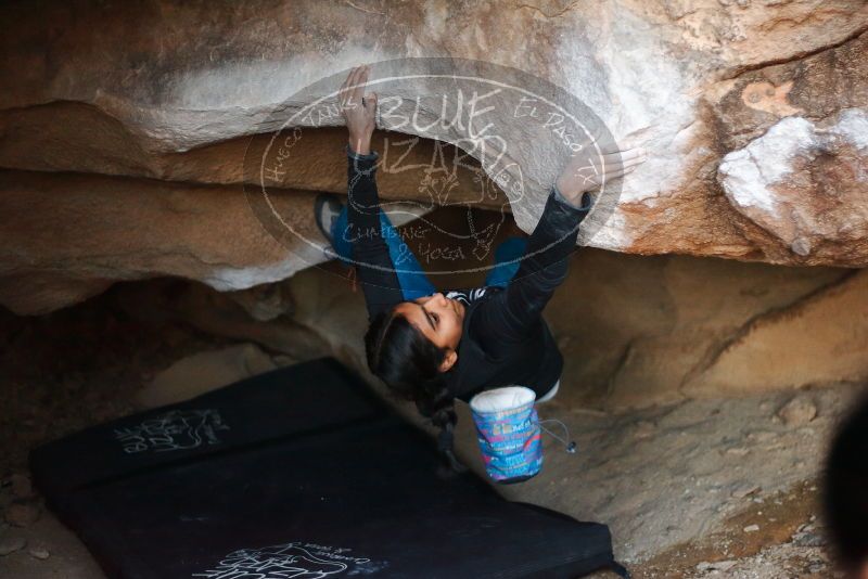 Bouldering in Hueco Tanks on 11/23/2019 with Blue Lizard Climbing and Yoga

Filename: SRM_20191123_1727260.jpg
Aperture: f/1.8
Shutter Speed: 1/160
Body: Canon EOS-1D Mark II
Lens: Canon EF 50mm f/1.8 II