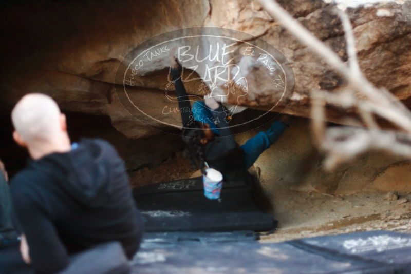 Bouldering in Hueco Tanks on 11/23/2019 with Blue Lizard Climbing and Yoga

Filename: SRM_20191123_1744130.jpg
Aperture: f/1.8
Shutter Speed: 1/125
Body: Canon EOS-1D Mark II
Lens: Canon EF 50mm f/1.8 II