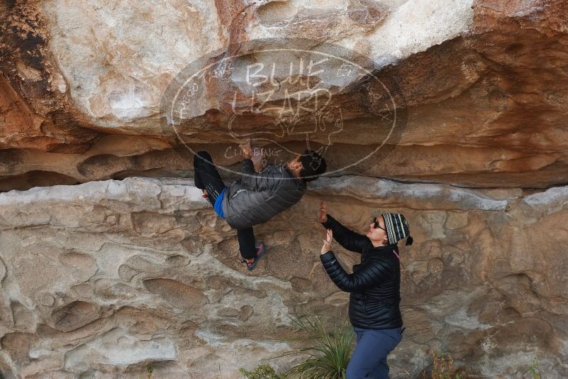 Bouldering in Hueco Tanks on 11/24/2019 with Blue Lizard Climbing and Yoga

Filename: SRM_20191124_1019060.jpg
Aperture: f/5.0
Shutter Speed: 1/250
Body: Canon EOS-1D Mark II
Lens: Canon EF 50mm f/1.8 II