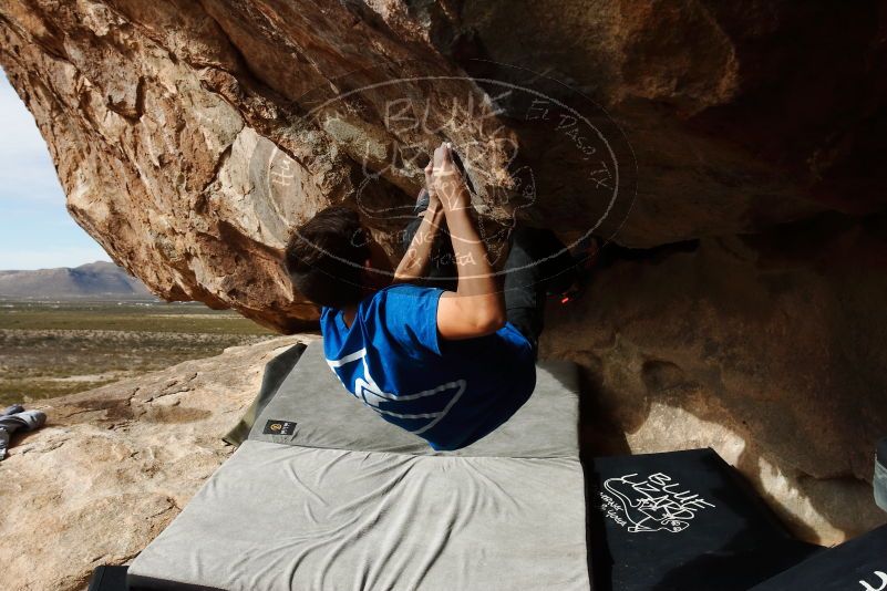 Bouldering in Hueco Tanks on 11/24/2019 with Blue Lizard Climbing and Yoga

Filename: SRM_20191124_1142010.jpg
Aperture: f/11.0
Shutter Speed: 1/320
Body: Canon EOS-1D Mark II
Lens: Canon EF 16-35mm f/2.8 L