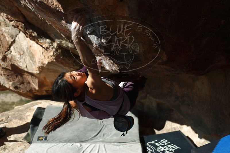 Bouldering in Hueco Tanks on 11/24/2019 with Blue Lizard Climbing and Yoga

Filename: SRM_20191124_1159010.jpg
Aperture: f/4.0
Shutter Speed: 1/500
Body: Canon EOS-1D Mark II
Lens: Canon EF 50mm f/1.8 II
