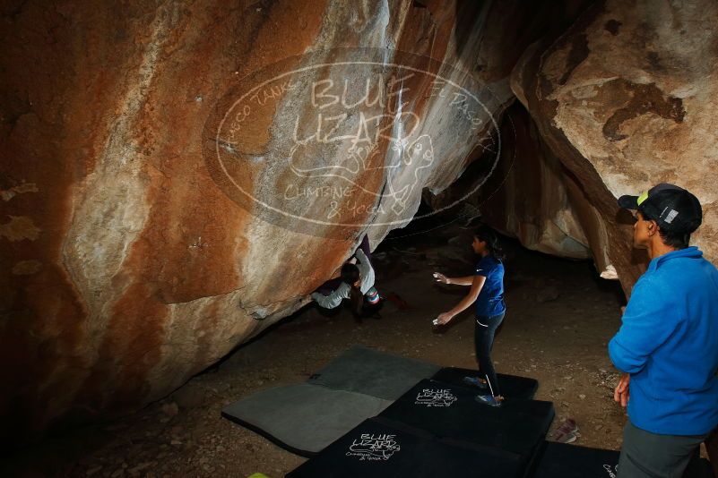 Bouldering in Hueco Tanks on 11/24/2019 with Blue Lizard Climbing and Yoga
Filename: SRM_20191124_1427110.jpg
Aperture: f/8.0
Shutter Speed: 1/250
Body: Canon EOS-1D Mark II
Lens: Canon EF 16-35mm f/2.8 L