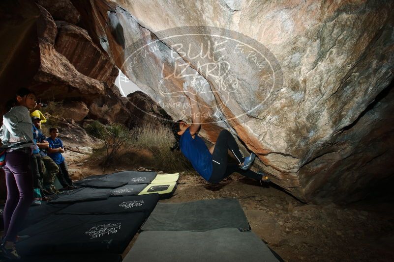 Bouldering in Hueco Tanks on 11/24/2019 with Blue Lizard Climbing and Yoga

Filename: SRM_20191124_1427570.jpg
Aperture: f/8.0
Shutter Speed: 1/250
Body: Canon EOS-1D Mark II
Lens: Canon EF 16-35mm f/2.8 L