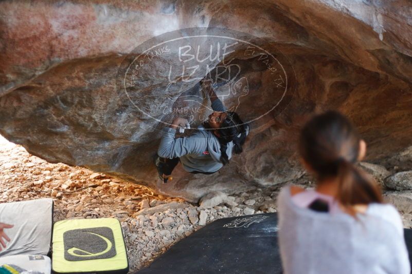 Bouldering in Hueco Tanks on 11/24/2019 with Blue Lizard Climbing and Yoga

Filename: SRM_20191124_1607031.jpg
Aperture: f/2.0
Shutter Speed: 1/320
Body: Canon EOS-1D Mark II
Lens: Canon EF 50mm f/1.8 II