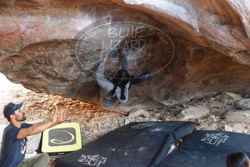 Bouldering in Hueco Tanks on 11/24/2019 with Blue Lizard Climbing and Yoga

Filename: SRM_20191124_1611500.jpg
Aperture: f/2.8
Shutter Speed: 1/250
Body: Canon EOS-1D Mark II
Lens: Canon EF 50mm f/1.8 II