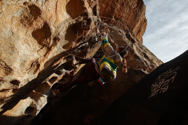 Bouldering in Hueco Tanks on 11/24/2019 with Blue Lizard Climbing and Yoga

Filename: SRM_20191124_1639400.jpg
Aperture: f/10.0
Shutter Speed: 1/400
Body: Canon EOS-1D Mark II
Lens: Canon EF 16-35mm f/2.8 L