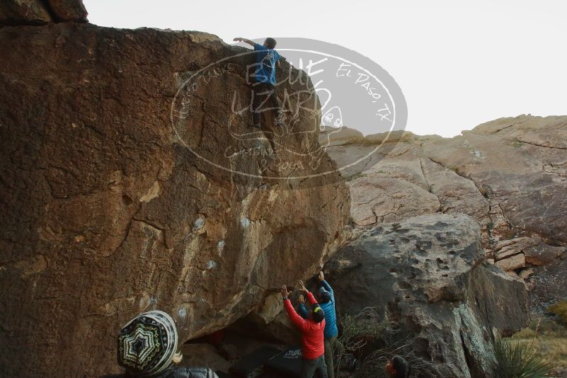 Bouldering in Hueco Tanks on 11/24/2019 with Blue Lizard Climbing and Yoga

Filename: SRM_20191124_1739450.jpg
Aperture: f/5.6
Shutter Speed: 1/200
Body: Canon EOS-1D Mark II
Lens: Canon EF 16-35mm f/2.8 L