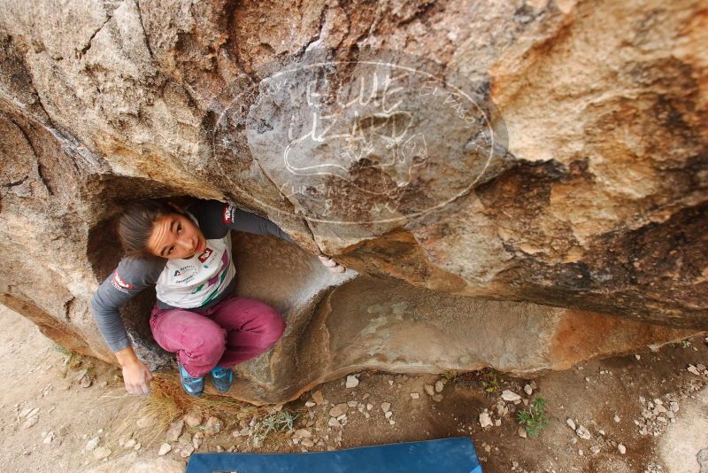 Bouldering in Hueco Tanks on 11/25/2019 with Blue Lizard Climbing and Yoga

Filename: SRM_20191125_1228430.jpg
Aperture: f/6.3
Shutter Speed: 1/250
Body: Canon EOS-1D Mark II
Lens: Canon EF 16-35mm f/2.8 L