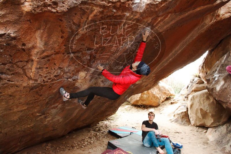Bouldering in Hueco Tanks on 11/25/2019 with Blue Lizard Climbing and Yoga
Filename: SRM_20191125_1251560.jpg
Aperture: f/4.0
Shutter Speed: 1/250
Body: Canon EOS-1D Mark II
Lens: Canon EF 16-35mm f/2.8 L
