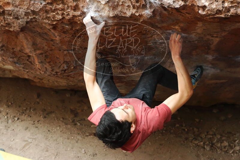 Bouldering in Hueco Tanks on 11/25/2019 with Blue Lizard Climbing and Yoga

Filename: SRM_20191125_1258450.jpg
Aperture: f/5.6
Shutter Speed: 1/320
Body: Canon EOS-1D Mark II
Lens: Canon EF 50mm f/1.8 II