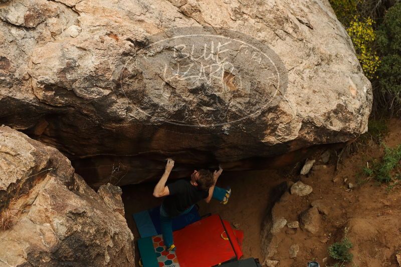 Bouldering in Hueco Tanks on 11/25/2019 with Blue Lizard Climbing and Yoga
Filename: SRM_20191125_1359580.jpg
Aperture: f/5.6
Shutter Speed: 1/500
Body: Canon EOS-1D Mark II
Lens: Canon EF 50mm f/1.8 II