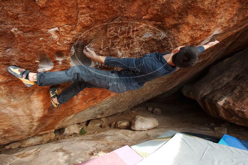 Bouldering in Hueco Tanks on 11/25/2019 with Blue Lizard Climbing and Yoga

Filename: SRM_20191125_1511440.jpg
Aperture: f/5.6
Shutter Speed: 1/250
Body: Canon EOS-1D Mark II
Lens: Canon EF 16-35mm f/2.8 L
