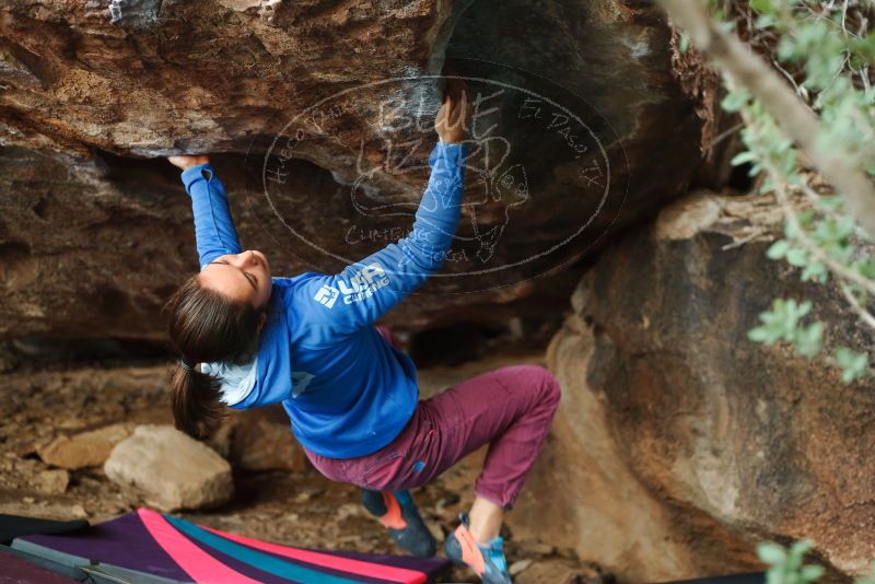 Bouldering in Hueco Tanks on 11/25/2019 with Blue Lizard Climbing and Yoga

Filename: SRM_20191125_1642440.jpg
Aperture: f/2.5
Shutter Speed: 1/320
Body: Canon EOS-1D Mark II
Lens: Canon EF 50mm f/1.8 II