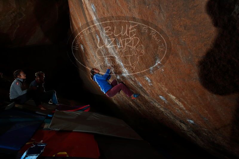 Bouldering in Hueco Tanks on 11/25/2019 with Blue Lizard Climbing and Yoga
Filename: SRM_20191125_1759160.jpg
Aperture: f/8.0
Shutter Speed: 1/250
Body: Canon EOS-1D Mark II
Lens: Canon EF 16-35mm f/2.8 L