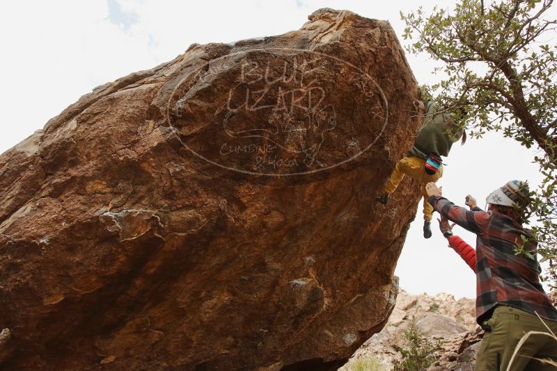 Bouldering in Hueco Tanks on 11/26/2019 with Blue Lizard Climbing and Yoga

Filename: SRM_20191126_1132240.jpg
Aperture: f/8.0
Shutter Speed: 1/250
Body: Canon EOS-1D Mark II
Lens: Canon EF 16-35mm f/2.8 L