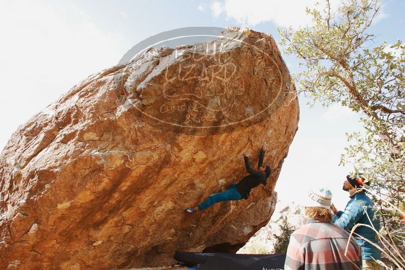 Bouldering in Hueco Tanks on 11/26/2019 with Blue Lizard Climbing and Yoga
Filename: SRM_20191126_1200030.jpg
Aperture: f/8.0
Shutter Speed: 1/250
Body: Canon EOS-1D Mark II
Lens: Canon EF 16-35mm f/2.8 L