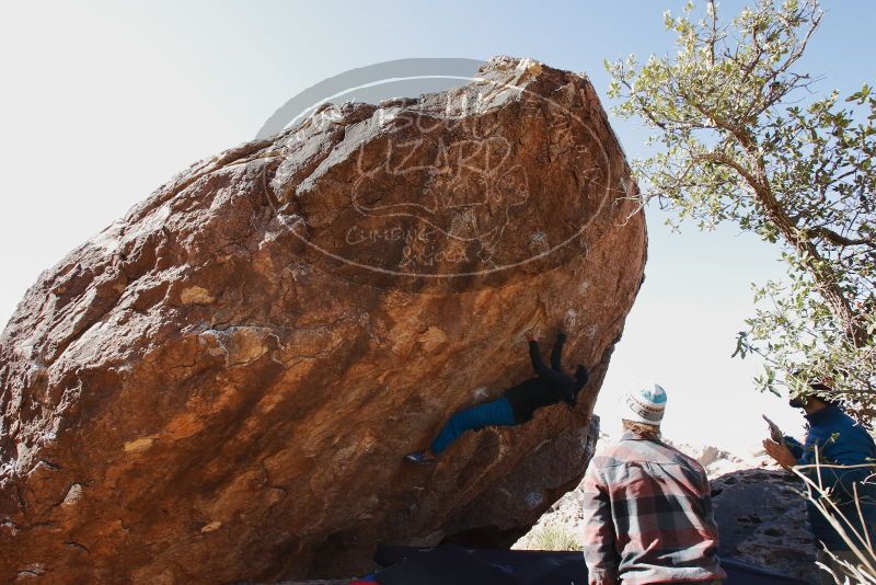 Bouldering in Hueco Tanks on 11/26/2019 with Blue Lizard Climbing and Yoga

Filename: SRM_20191126_1221390.jpg
Aperture: f/8.0
Shutter Speed: 1/250
Body: Canon EOS-1D Mark II
Lens: Canon EF 16-35mm f/2.8 L