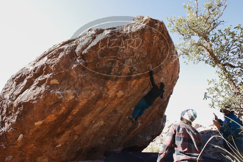 Bouldering in Hueco Tanks on 11/26/2019 with Blue Lizard Climbing and Yoga
Filename: SRM_20191126_1221430.jpg
Aperture: f/8.0
Shutter Speed: 1/250
Body: Canon EOS-1D Mark II
Lens: Canon EF 16-35mm f/2.8 L