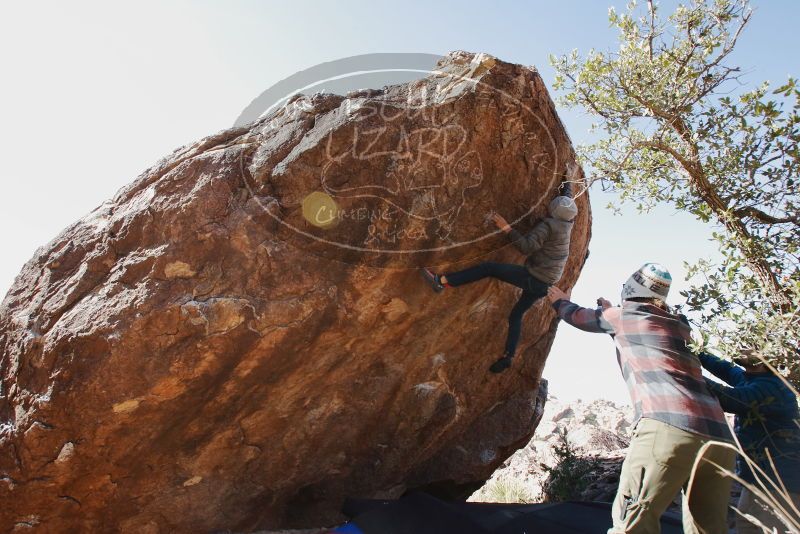 Bouldering in Hueco Tanks on 11/26/2019 with Blue Lizard Climbing and Yoga
Filename: SRM_20191126_1240300.jpg
Aperture: f/8.0
Shutter Speed: 1/250
Body: Canon EOS-1D Mark II
Lens: Canon EF 16-35mm f/2.8 L