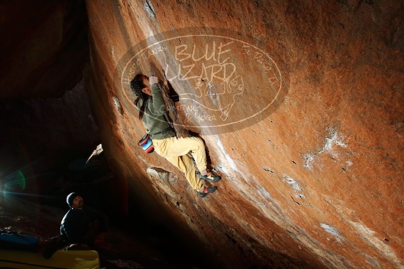 Bouldering in Hueco Tanks on 11/26/2019 with Blue Lizard Climbing and Yoga

Filename: SRM_20191126_1350230.jpg
Aperture: f/6.3
Shutter Speed: 1/250
Body: Canon EOS-1D Mark II
Lens: Canon EF 16-35mm f/2.8 L