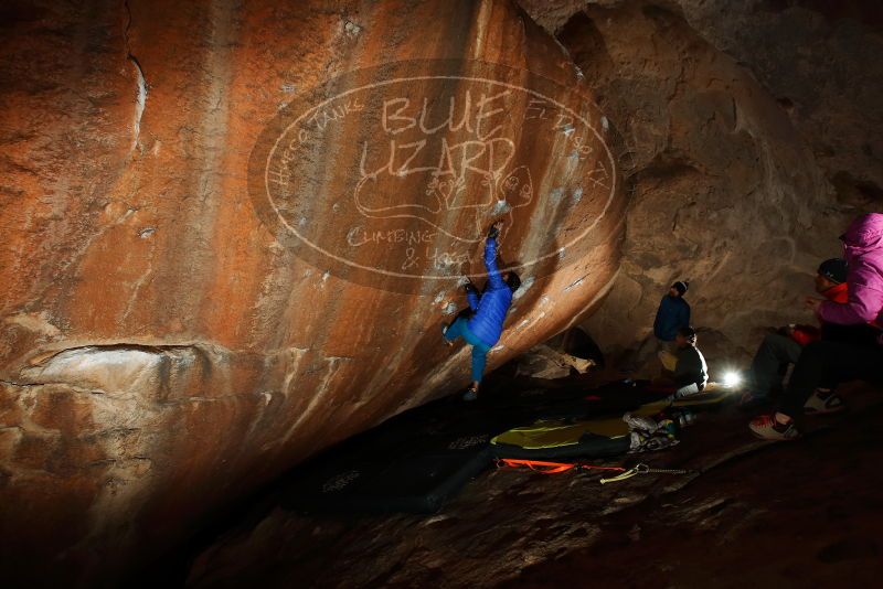 Bouldering in Hueco Tanks on 11/26/2019 with Blue Lizard Climbing and Yoga

Filename: SRM_20191126_1432020.jpg
Aperture: f/7.1
Shutter Speed: 1/250
Body: Canon EOS-1D Mark II
Lens: Canon EF 16-35mm f/2.8 L
