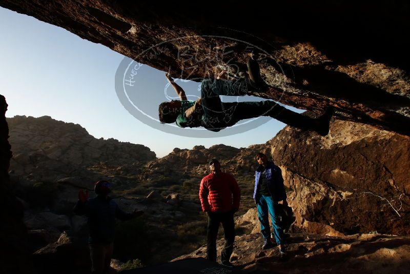 Bouldering in Hueco Tanks on 11/26/2019 with Blue Lizard Climbing and Yoga

Filename: SRM_20191126_1712590.jpg
Aperture: f/10.0
Shutter Speed: 1/250
Body: Canon EOS-1D Mark II
Lens: Canon EF 16-35mm f/2.8 L