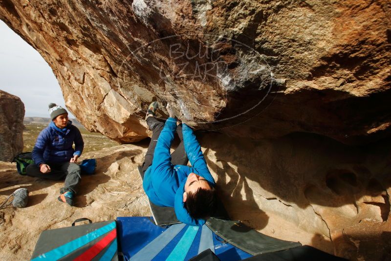Bouldering in Hueco Tanks on 11/27/2019 with Blue Lizard Climbing and Yoga
Filename: SRM_20191127_1003120.jpg
Aperture: f/8.0
Shutter Speed: 1/250
Body: Canon EOS-1D Mark II
Lens: Canon EF 16-35mm f/2.8 L