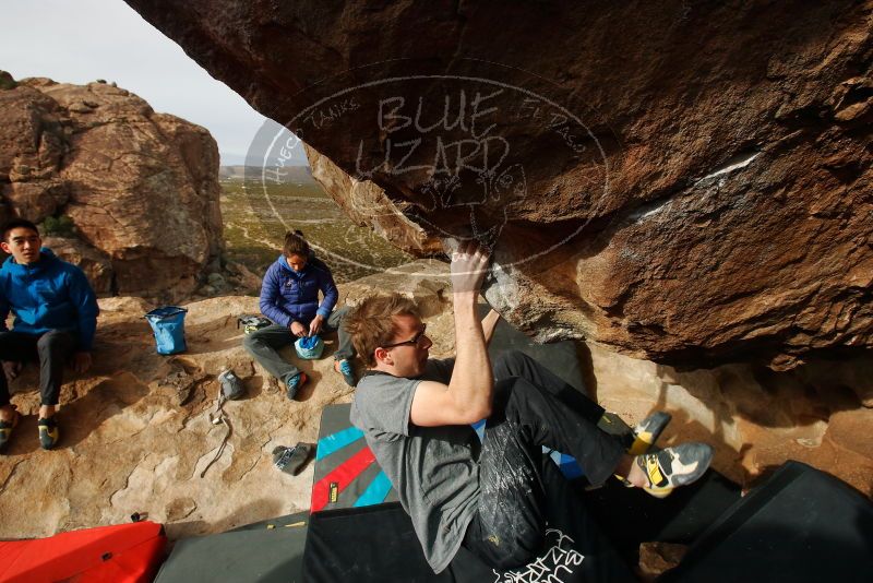 Bouldering in Hueco Tanks on 11/27/2019 with Blue Lizard Climbing and Yoga

Filename: SRM_20191127_1014381.jpg
Aperture: f/9.0
Shutter Speed: 1/250
Body: Canon EOS-1D Mark II
Lens: Canon EF 16-35mm f/2.8 L