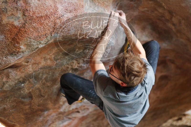 Bouldering in Hueco Tanks on 11/27/2019 with Blue Lizard Climbing and Yoga

Filename: SRM_20191127_1043290.jpg
Aperture: f/2.2
Shutter Speed: 1/250
Body: Canon EOS-1D Mark II
Lens: Canon EF 50mm f/1.8 II