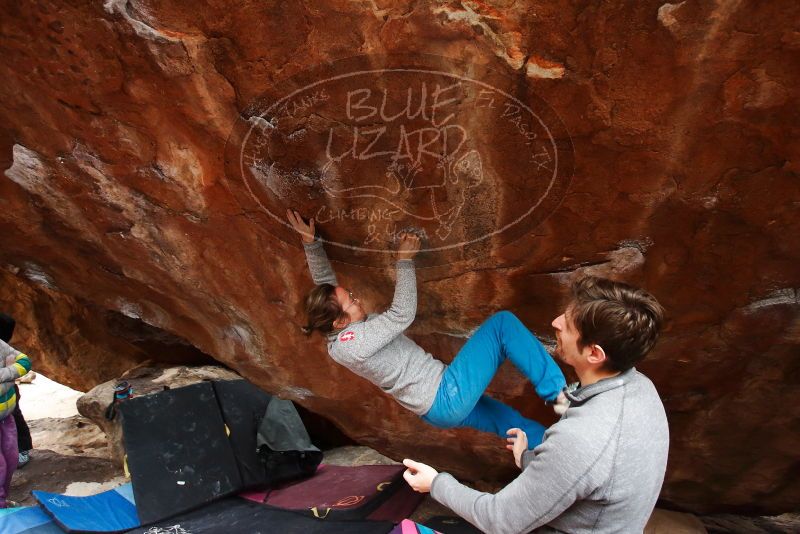 Bouldering in Hueco Tanks on 11/27/2019 with Blue Lizard Climbing and Yoga

Filename: SRM_20191127_1240120.jpg
Aperture: f/3.5
Shutter Speed: 1/250
Body: Canon EOS-1D Mark II
Lens: Canon EF 16-35mm f/2.8 L