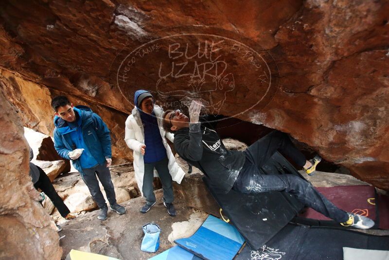 Bouldering in Hueco Tanks on 11/27/2019 with Blue Lizard Climbing and Yoga

Filename: SRM_20191127_1312170.jpg
Aperture: f/2.8
Shutter Speed: 1/250
Body: Canon EOS-1D Mark II
Lens: Canon EF 16-35mm f/2.8 L