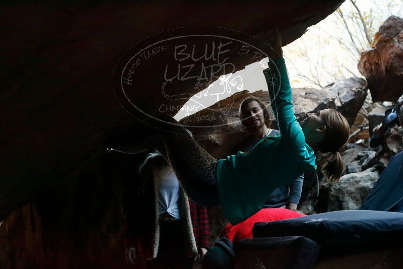 Bouldering in Hueco Tanks on 11/29/2019 with Blue Lizard Climbing and Yoga

Filename: SRM_20191129_1152060.jpg
Aperture: f/4.5
Shutter Speed: 1/250
Body: Canon EOS-1D Mark II
Lens: Canon EF 50mm f/1.8 II