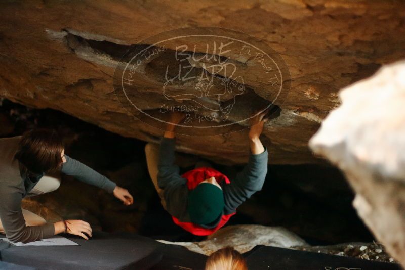 Bouldering in Hueco Tanks on 11/29/2019 with Blue Lizard Climbing and Yoga

Filename: SRM_20191129_1215140.jpg
Aperture: f/1.8
Shutter Speed: 1/250
Body: Canon EOS-1D Mark II
Lens: Canon EF 50mm f/1.8 II