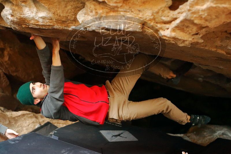 Bouldering in Hueco Tanks on 11/29/2019 with Blue Lizard Climbing and Yoga

Filename: SRM_20191129_1215480.jpg
Aperture: f/2.8
Shutter Speed: 1/250
Body: Canon EOS-1D Mark II
Lens: Canon EF 50mm f/1.8 II