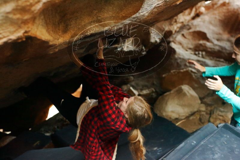 Bouldering in Hueco Tanks on 11/29/2019 with Blue Lizard Climbing and Yoga

Filename: SRM_20191129_1227040.jpg
Aperture: f/2.8
Shutter Speed: 1/200
Body: Canon EOS-1D Mark II
Lens: Canon EF 50mm f/1.8 II