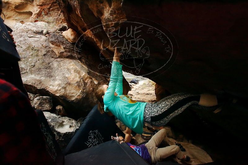 Bouldering in Hueco Tanks on 11/29/2019 with Blue Lizard Climbing and Yoga

Filename: SRM_20191129_1307560.jpg
Aperture: f/4.5
Shutter Speed: 1/250
Body: Canon EOS-1D Mark II
Lens: Canon EF 16-35mm f/2.8 L