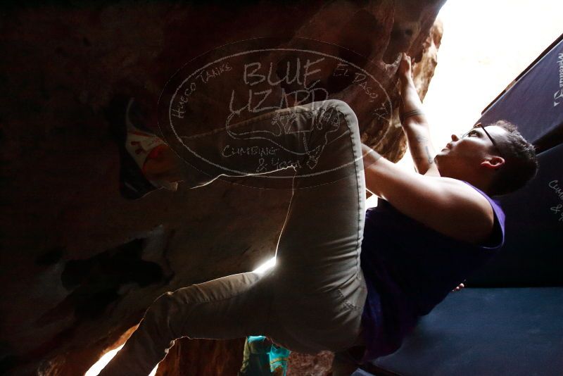 Bouldering in Hueco Tanks on 11/29/2019 with Blue Lizard Climbing and Yoga

Filename: SRM_20191129_1310300.jpg
Aperture: f/3.5
Shutter Speed: 1/250
Body: Canon EOS-1D Mark II
Lens: Canon EF 16-35mm f/2.8 L