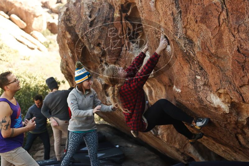 Bouldering in Hueco Tanks on 11/29/2019 with Blue Lizard Climbing and Yoga

Filename: SRM_20191129_1407280.jpg
Aperture: f/4.0
Shutter Speed: 1/250
Body: Canon EOS-1D Mark II
Lens: Canon EF 50mm f/1.8 II