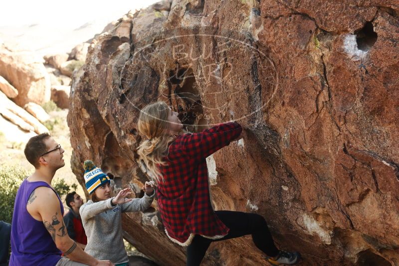Bouldering in Hueco Tanks on 11/29/2019 with Blue Lizard Climbing and Yoga

Filename: SRM_20191129_1408280.jpg
Aperture: f/4.0
Shutter Speed: 1/250
Body: Canon EOS-1D Mark II
Lens: Canon EF 50mm f/1.8 II