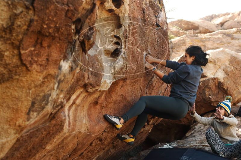 Bouldering in Hueco Tanks on 11/29/2019 with Blue Lizard Climbing and Yoga

Filename: SRM_20191129_1421190.jpg
Aperture: f/4.5
Shutter Speed: 1/250
Body: Canon EOS-1D Mark II
Lens: Canon EF 50mm f/1.8 II