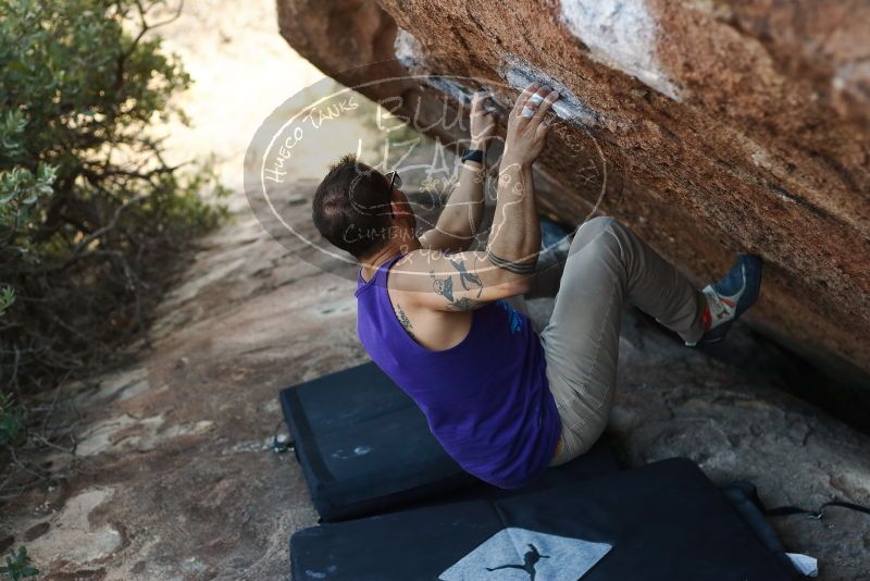Bouldering in Hueco Tanks on 11/29/2019 with Blue Lizard Climbing and Yoga

Filename: SRM_20191129_1426080.jpg
Aperture: f/3.2
Shutter Speed: 1/250
Body: Canon EOS-1D Mark II
Lens: Canon EF 50mm f/1.8 II