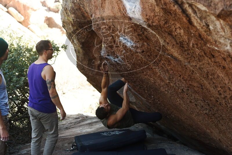 Bouldering in Hueco Tanks on 11/29/2019 with Blue Lizard Climbing and Yoga

Filename: SRM_20191129_1434390.jpg
Aperture: f/3.5
Shutter Speed: 1/250
Body: Canon EOS-1D Mark II
Lens: Canon EF 50mm f/1.8 II
