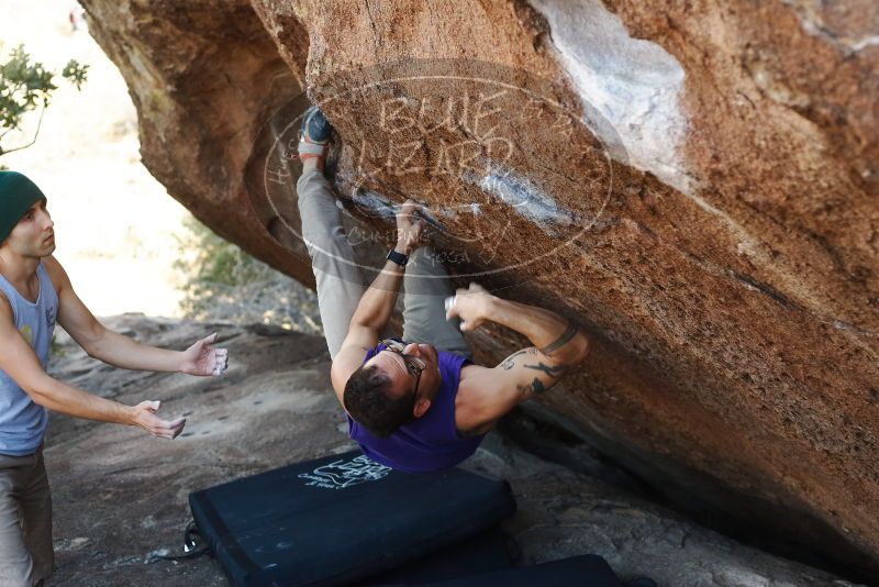 Bouldering in Hueco Tanks on 11/29/2019 with Blue Lizard Climbing and Yoga

Filename: SRM_20191129_1437230.jpg
Aperture: f/3.2
Shutter Speed: 1/250
Body: Canon EOS-1D Mark II
Lens: Canon EF 50mm f/1.8 II