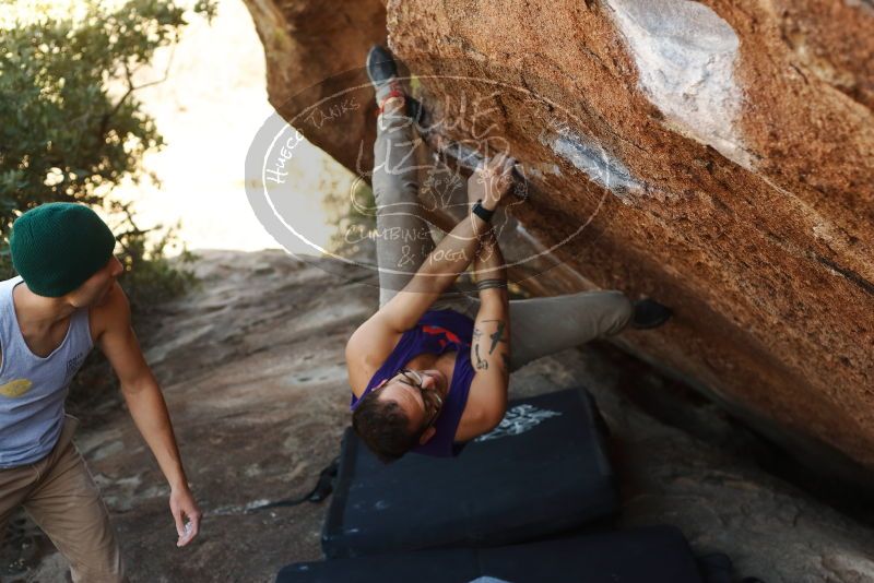 Bouldering in Hueco Tanks on 11/29/2019 with Blue Lizard Climbing and Yoga

Filename: SRM_20191129_1446150.jpg
Aperture: f/3.5
Shutter Speed: 1/250
Body: Canon EOS-1D Mark II
Lens: Canon EF 50mm f/1.8 II
