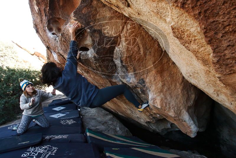 Bouldering in Hueco Tanks on 11/29/2019 with Blue Lizard Climbing and Yoga

Filename: SRM_20191129_1503410.jpg
Aperture: f/5.6
Shutter Speed: 1/250
Body: Canon EOS-1D Mark II
Lens: Canon EF 16-35mm f/2.8 L