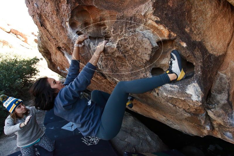 Bouldering in Hueco Tanks on 11/29/2019 with Blue Lizard Climbing and Yoga

Filename: SRM_20191129_1503560.jpg
Aperture: f/6.3
Shutter Speed: 1/250
Body: Canon EOS-1D Mark II
Lens: Canon EF 16-35mm f/2.8 L
