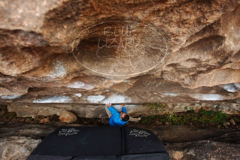 Bouldering in Hueco Tanks on 11/29/2019 with Blue Lizard Climbing and Yoga
Filename: SRM_20191129_1643290.jpg
Aperture: f/3.5
Shutter Speed: 1/250
Body: Canon EOS-1D Mark II
Lens: Canon EF 16-35mm f/2.8 L