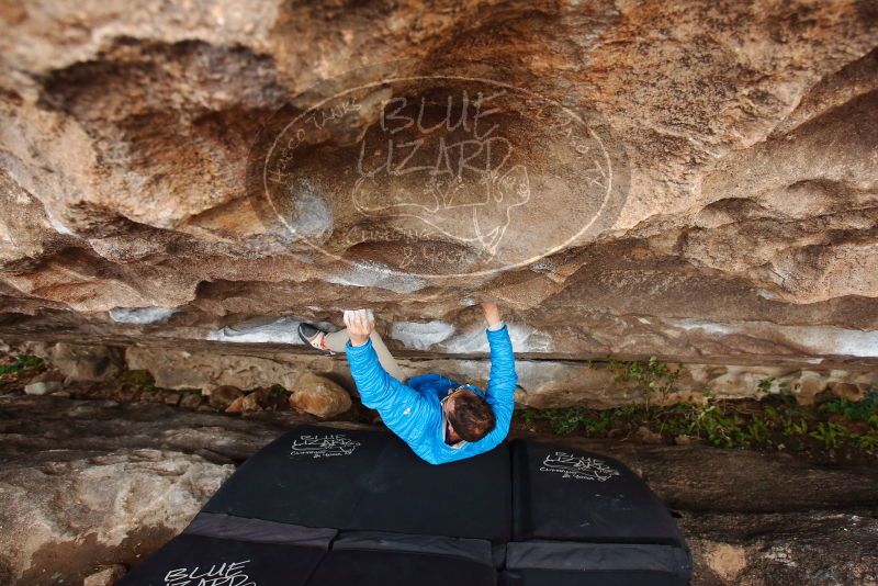 Bouldering in Hueco Tanks on 11/29/2019 with Blue Lizard Climbing and Yoga

Filename: SRM_20191129_1643450.jpg
Aperture: f/4.5
Shutter Speed: 1/250
Body: Canon EOS-1D Mark II
Lens: Canon EF 16-35mm f/2.8 L
